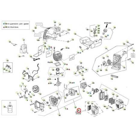 ORIGINAL ACTIVE Erdbohrer t143 - t152 - t165 Papierfilter mit Deckel 022588 | NewgardenParts.com