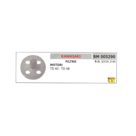 Filtro KAWASAKI decespugliatore TD 40 - TD 48 92026-2146 | NewgardenParts.com