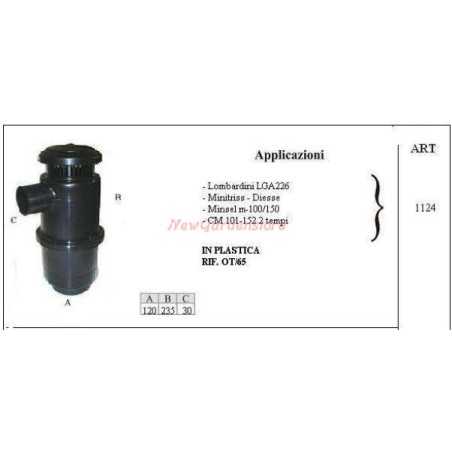 LOMBARDINI Ölfilter für Motorgrubber LGA226 1124 | NewgardenParts.com