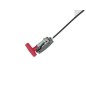 Universal Bowden cable with red throttle lever 1200 mm