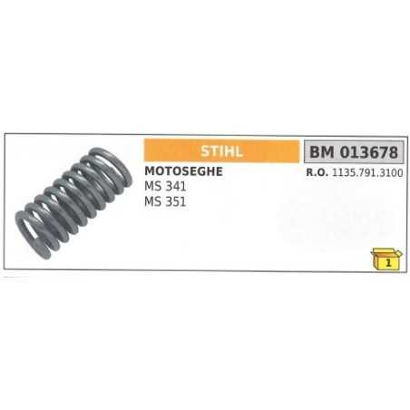 STIHL antivibration spring for MS 341 351 chain saw 013678 | NewgardenParts.com