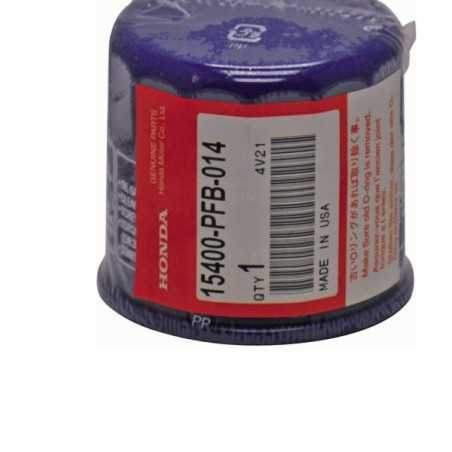 Filtro de aceite para tractor cortacésped original HONDA GCV520 | NewgardenParts.com