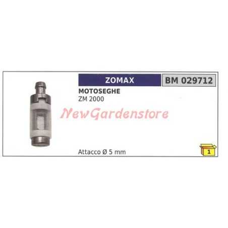 Filtro de aceite ZOMAX para motosierra ZM 2000 029712 | NewgardenParts.com