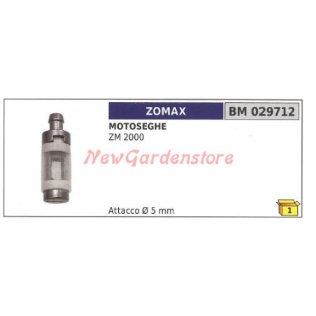 Filtro olio ZOMAX per motosega ZM 2000 029712 | NewgardenParts.com