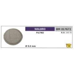 Filtro WALBRO Ø 9,0 mm 140-70 | NewgardenParts.com