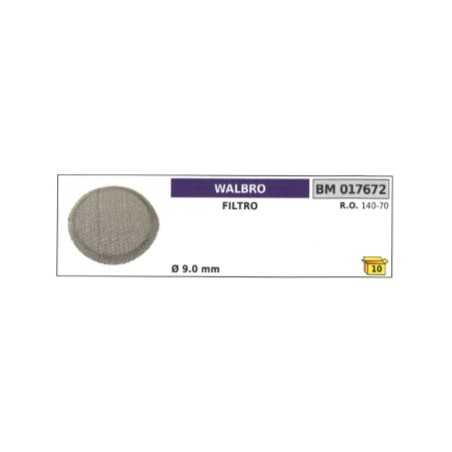 Filtre WALBRO Ø 9.0 mm 140-70 | NewgardenParts.com