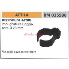 Fissaggio cavo acceleratore ATTILA decespugliatore 035586 | NewgardenParts.com