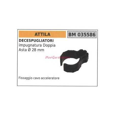 ATTILA brushcutter throttle cable fixing 035586 | NewgardenParts.com