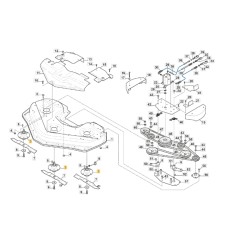Blade shaft flange tractor models RM155HDOD ORIGINAL STIGA 1137-0312-01 | NewgardenParts.com