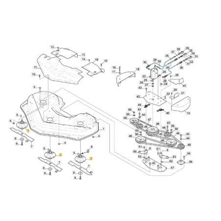 Blade shaft flange tractor models RM155HDOD ORIGINAL STIGA 1137-0312-01 | NewgardenParts.com