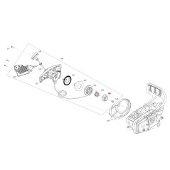 Flangia avviamento ORIGINALE BLUE BIRD motosega CSP 280T - CSP 280TC CSP410-87 | NewgardenParts.com