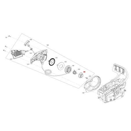 Flange starter ORIGINAL BLUE BIRD CSP 280T - CSP 280TC CSP410-87 | NewgardenParts.com