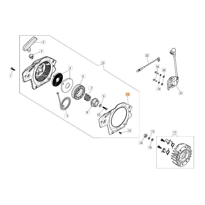 ORIGINAL OLEOMAC chain saw GSH 40 - GSH 400 50330069AR