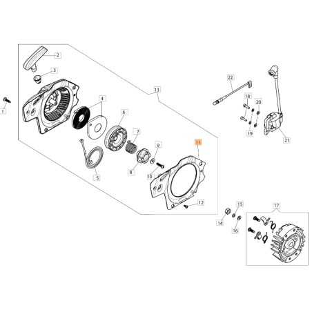 ORIGINAL OLEOMAC chain saw GSH 40 - GSH 400 50330069AR | NewgardenParts.com