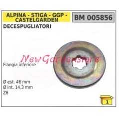 Flangia inferiore coppia conica ALPINA decespugliatore 005856 | NewgardenParts.com