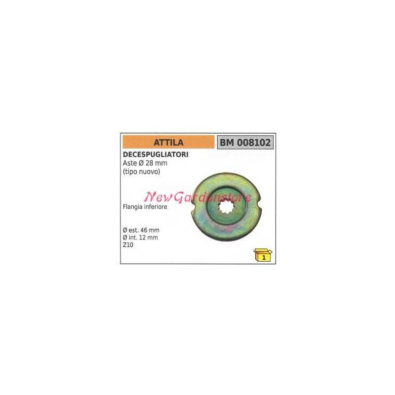 Lower bevel gear pair flange ATTILA brushcutter 008102