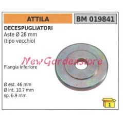 Flangia inferiore coppia conica ATTILA decespugliatore 019841 | NewgardenParts.com