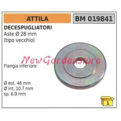 Lower bevel gear pair flange ATTILA brushcutter 019841 | NewgardenParts.com