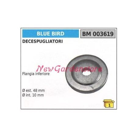 Flangia inferiore coppia conica BLUEBIRD decespugliatore 003619 | NewgardenParts.com