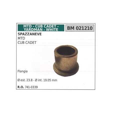 MTD snowplough flange 021210 | NewgardenParts.com