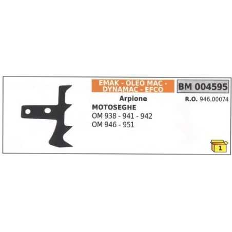 Arpón Oleomac Efco para motosierra OM 938 941 942 946 951 004595 | NewgardenParts.com