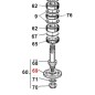 Flangia portalame rasaerba 150RC ORIGINALE GIANNI FERRARI 01.40.00.2642