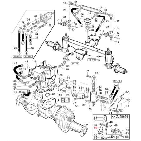 Flangia selettore cambio trattorino ORIGINALE GIANNI FERRARI 01.50.00.6460 | NewgardenParts.com