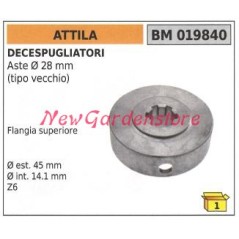 Flangia superiore coppia conica ATTILA decespugliatore 019840 | NewgardenParts.com