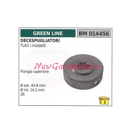 Flangia superiore coppia conica GREENLINE decespugliatore 014456 | NewgardenParts.com