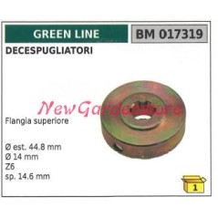 Flangia superiore coppia conica GREENLINE decespugliatore 017391 | NewgardenParts.com