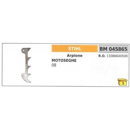 Harpon STIHL pour tronçonneuse 08 045865 | NewgardenParts.com