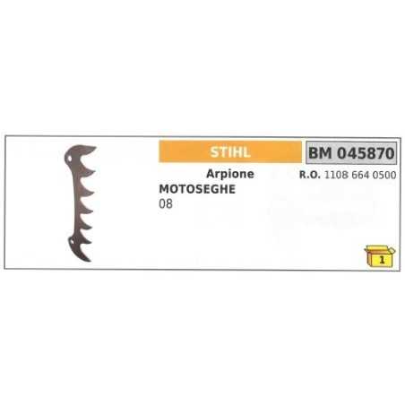 Harpon STIHL pour tronçonneuse 08 045870 | NewgardenParts.com