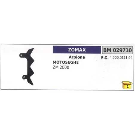 Harpon ZOMAX pour tronçonneuse ZM 2000 029710 | NewgardenParts.com