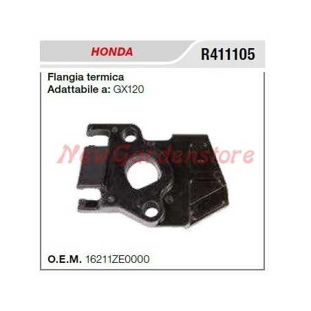 HONDA thermal intake flange GX120 R411105 | NewgardenParts.com