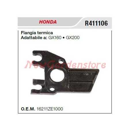 Brida de aspiración térmica HONDA para motobomba GX160 200 R411106 | NewgardenParts.com