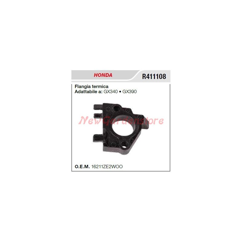 Brida térmica motobomba HONDA GX340 390 R411108