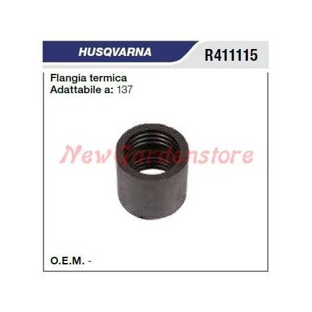 Bride thermique d'aspiration HUSQVARNA tronçonneuse 137 R411115 | NewgardenParts.com