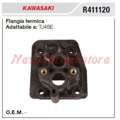 Flangia termica aspirazione KAWASAKI tagliasiepe TJ45E R411120 | NewgardenParts.com