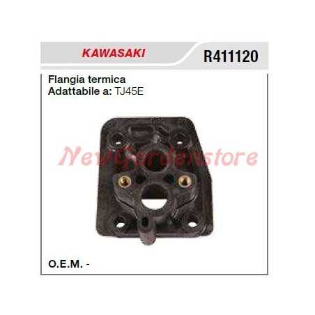 Thermal intake flange KAWASAKI hedge trimmer TJ45E R411120 | NewgardenParts.com