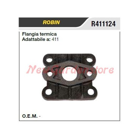 Flangia termica aspirazione ROBIN motosega 411 R411124 | NewgardenParts.com