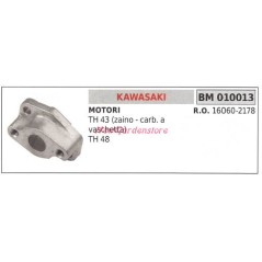 Flangia termica compatibile KAWASAKI decespugliatore TH 43 TH 48 010013 | NewgardenParts.com