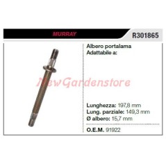 MURRAY lawn tractor lawnmower mower shaft R301865