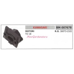 Flangia termica KAWASAKI decespugliatore TD 18 007678 | NewgardenParts.com