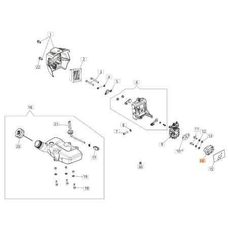 ORIGINAL OLEOMAC débroussailleuse PPH 250 61460053BR | NewgardenParts.com