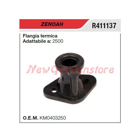 Flangia termica ZENOAH motosega 2500 R411137 | NewgardenParts.com