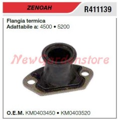 Flangia termica ZENOAH motosega 4500 5200 R411139 | NewgardenParts.com