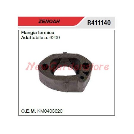 Flangia termica ZENOAH motosega 6200 R411140 | NewgardenParts.com