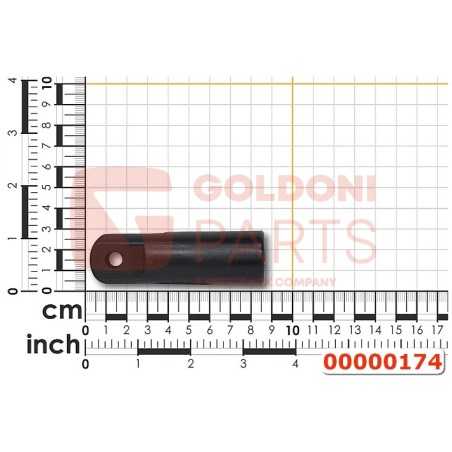 HORQUILLA DE CONEXIÓN ORIGINAL GOLDONI 00000174 | NewgardenParts.com