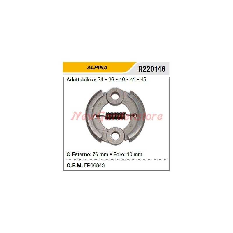 ALPINA clutch for brushcutter trimmer 34 36 40 41 45 R220146