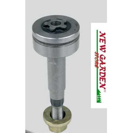 Blade shaft HUSQVARNA lawn tractor AYP 123 mm 5 tips 532137553 | NewgardenParts.com
